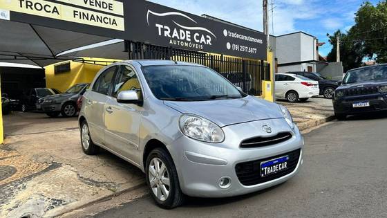 NISSAN MARCH 1.6 SV 16V FLEX 4P MANUAL NISSAN MARCH 1.6 SV 16V FLEX 4P MANUAL